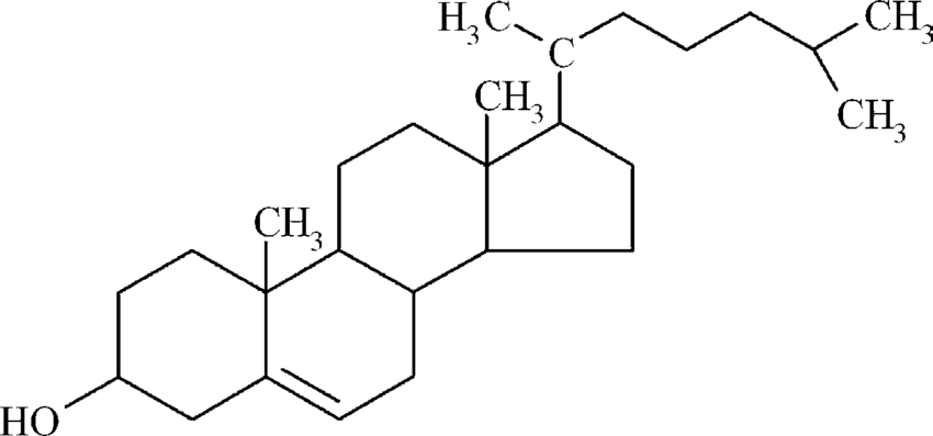 Image result for cholesterol structure